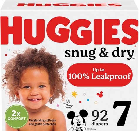 Amazon.com: Huggies Size 7 Diapers, Snug & Dry Baby Diapers, Size 7 (41 ...