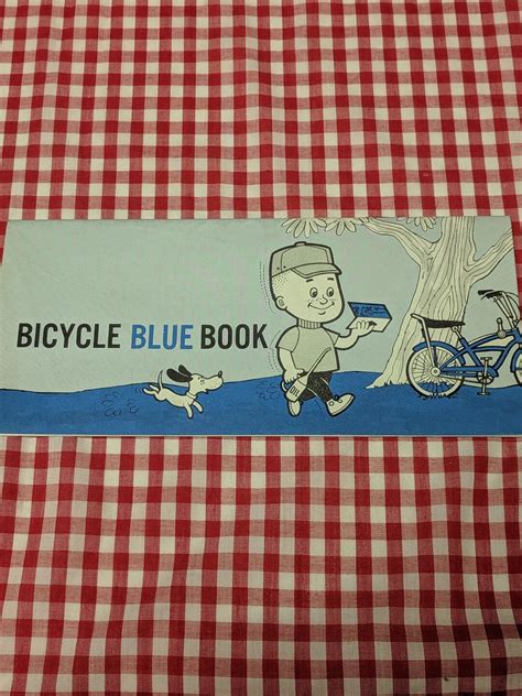 Bicycle Blue Book - A Promotional Pamphlet by Goodyear - Etsy