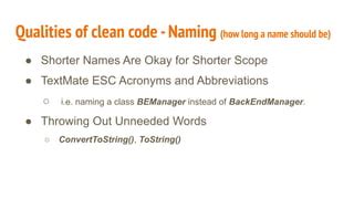 Clean Code Names 的图像结果