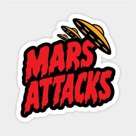 Mars Attacks Magnet | Mars-attacks