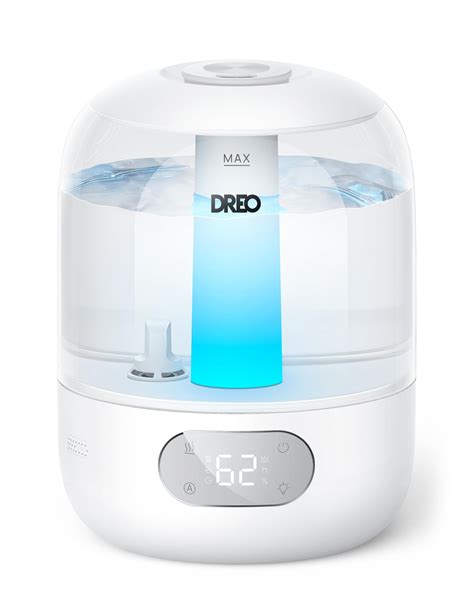 Dreo Humidifiers for Bedroom, 3L Cool Mist Ultrasonic Humidifier with ...