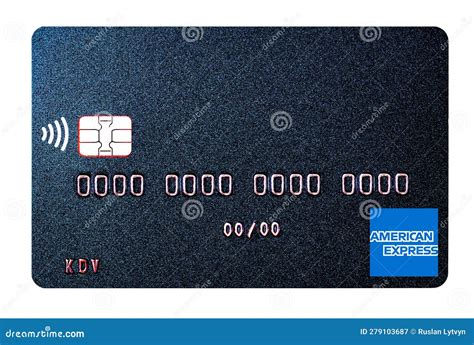 American Express Credit Debit Card Closeup for Design Purpose Editorial ...