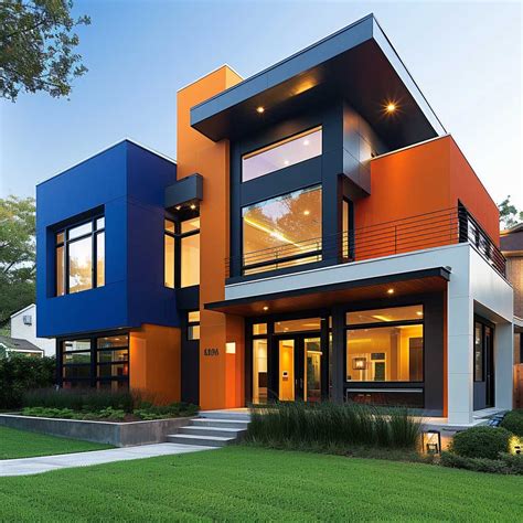 3+ Vibrant Home Exterior Colour Ideas for a Modern Look