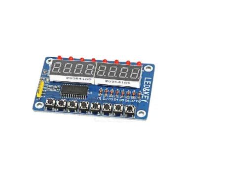 Buy TM1638 Button Digital LED Display Module - SunRobotics