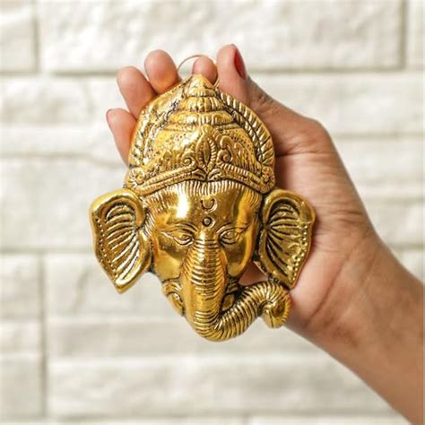 Buy CraftVatika Ganesh Showpiece Wall Hanging for Door - Elegant Gift ...