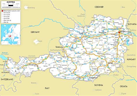 Comprehensive Austria Map Collection