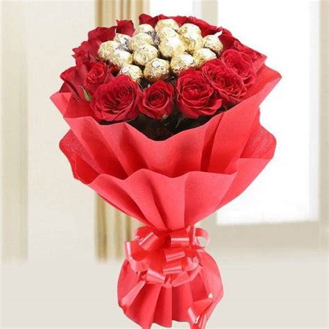 Buy or Order Delightful Rocher Bouquet Online | Midnight Gifts Online ...