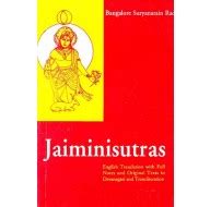 Jaiminisutras (English Translation with Full Notes and Original Texts ...