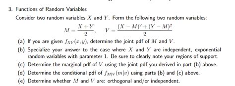 Image result for Functions of Two Random Variables