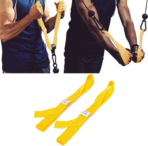 Ultimate Forearm Workout Straps Gym Wrist Wraps With Extra Hand ...