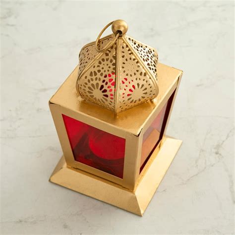 Buy Corsica Mystic India Metal Moroccan Lantern from Corsica by Home ...