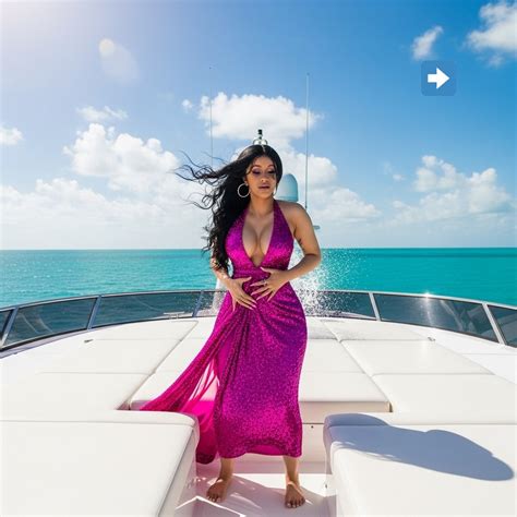 Celebrity Scoops | 😱 Cardi B nearly has a wardrobe malfunction on a ...