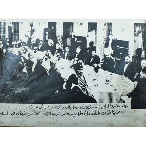 Hardboard Print Of Allama Iqbal in London For Second Round Table Conference