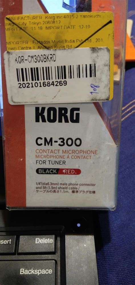 Korg CM 300 Contact Microphone – BAJAAO.COM