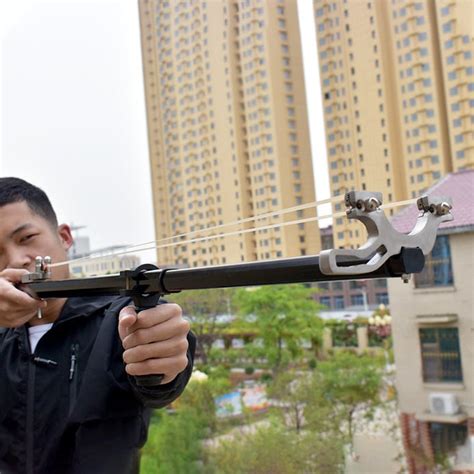 LR1 Telescopic Bow Head Slingshot without Laser – INDIAN SLINGSHOT