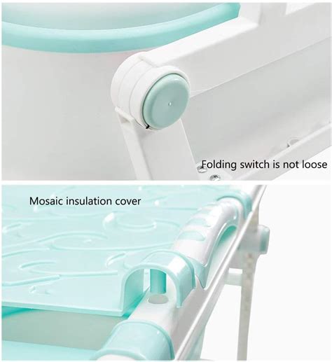 Buy Folding Bathtub, Portable Adult Bathing Bucket Large Plastic with ...