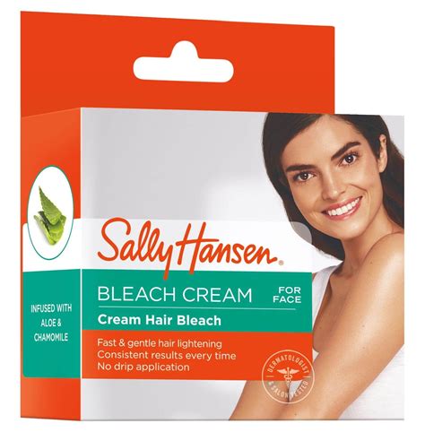 Sally Hansen Creme Hair Bleach For Face ingredients (Explained)
