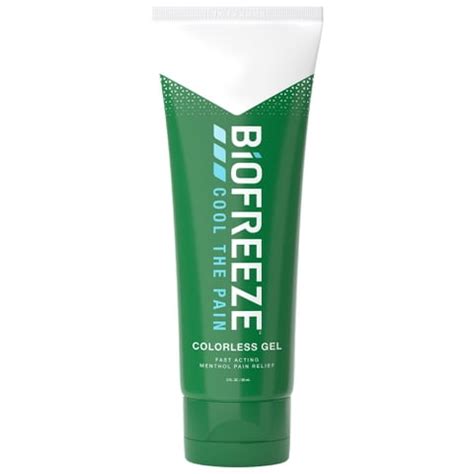 Buy Biofreeze Pain Relief Gel, 3 oz. Tube, Colorless Online at Lowest ...