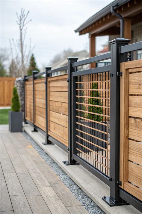 Unique Patio Fence Ideas to Transform Your Space - Light and Layer