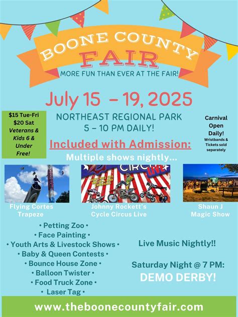 Boone County Fair 2025 – ABC 17 NEWS Events