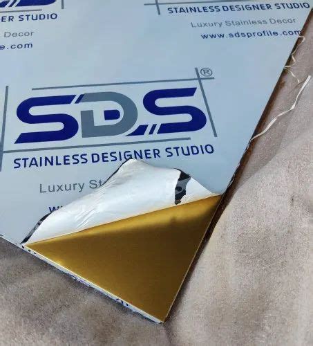 SS 304 Colored Sheets - 5wl and 6wl embossed Stainless Steel Sheet by ...