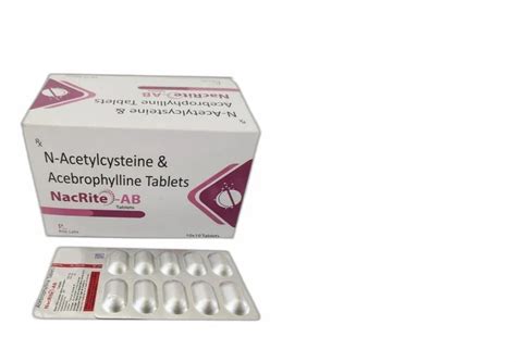 Pharmaceutical Tablets - Nacrite Acetylcysteine Effervescent Tablets ...