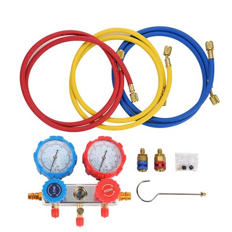 Buy 0~500 Psi Air Conditioner Refrigerant Diagnostic-Fluorine Manifold ...