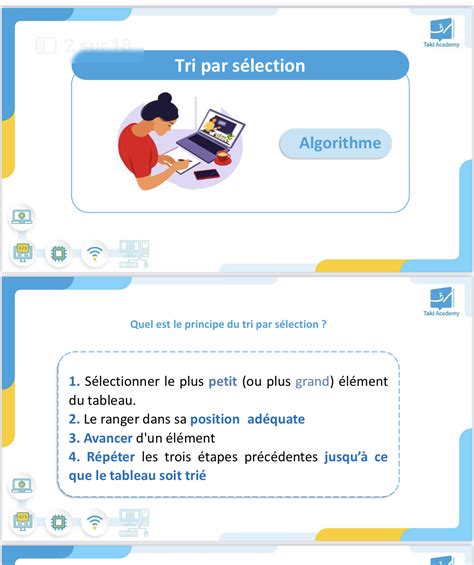 Tri Par Selection Algorithme 的图像结果
