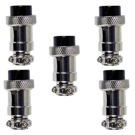 abcGoodefg CB Microphone Mic Plug / Connector / Chassis Sockets for CB ...