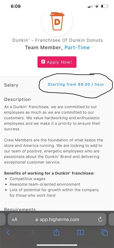 Dunkin Donuts pay/overall job questions : r/jobs