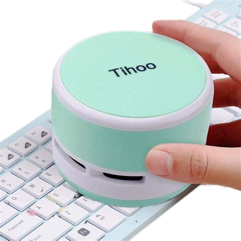 Desktop Mini Keyboard Vacuum Cleaner Table Sweeper Bread Crumbs ...