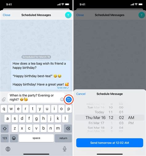 Cómo programar mensajes de texto, foto y video en Telegram - Mundo Geek