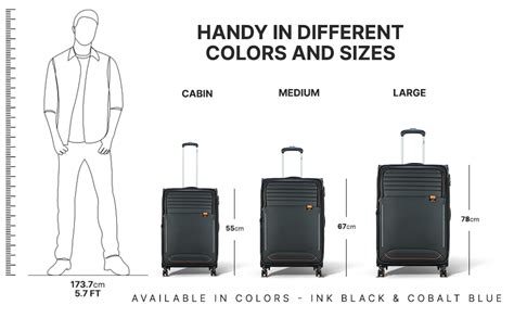 VIP Men's Polyester Spinner Carry-On Luggage