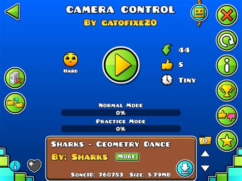 Image result for Geometry Dash Camera Control