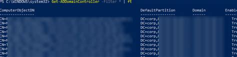 Image result for View All Domain in Windows PowerShell