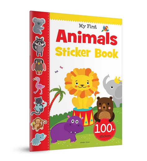 My First Animal Sticker Book: Exciting Sticker Book With 100 Stickers ...