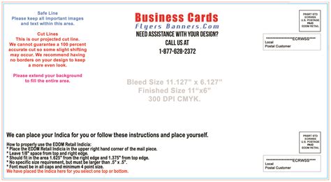 26 Creating Eddm Postcard Template Usps Formating with Eddm Postcard ...