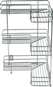 AMAZE ACTIONWARE Stainless Steel Silver Multipurpose Storage Shelf ...