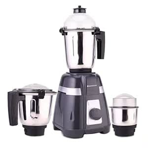 Buy Wonderchef Regalia Mixer Grinder 750W, 230V~50Hz, 3 Stainless Steel ...