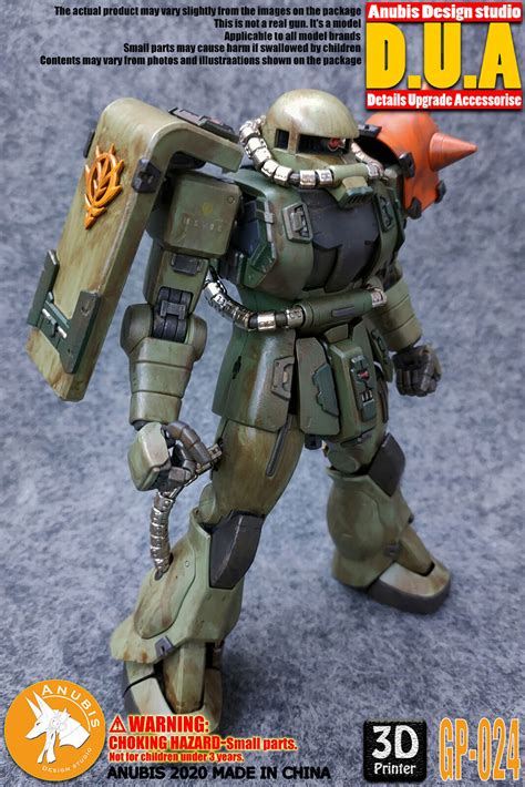 for MG 1/100 MS-06 Zaku II 2 Model Anubis 3D-printed | Ubuy India