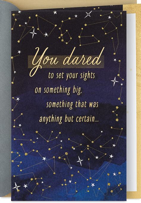 Amazon.com : BAZLJY Graduation Cards - Metal Engraved Graduation Gifts ...