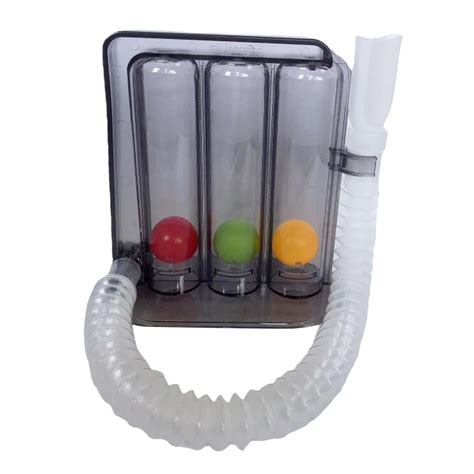 ⚡️Buy 3-Ball Deep Breathing Exerciser Incentive Spirometer Respiration ...