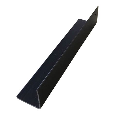 DBS Black Angle Trim 2.5m PVC 90 Degree Angle Trim For Bathroom Panels ...