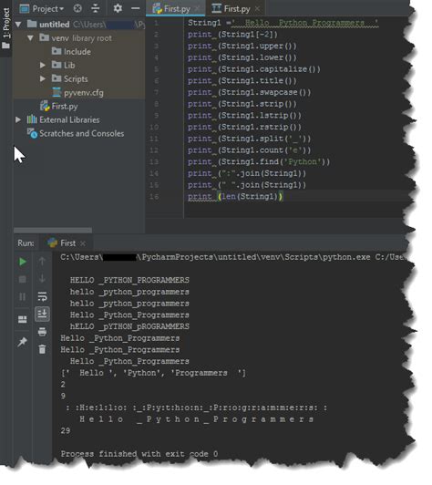 Image result for Solved Problems in Python On Strings