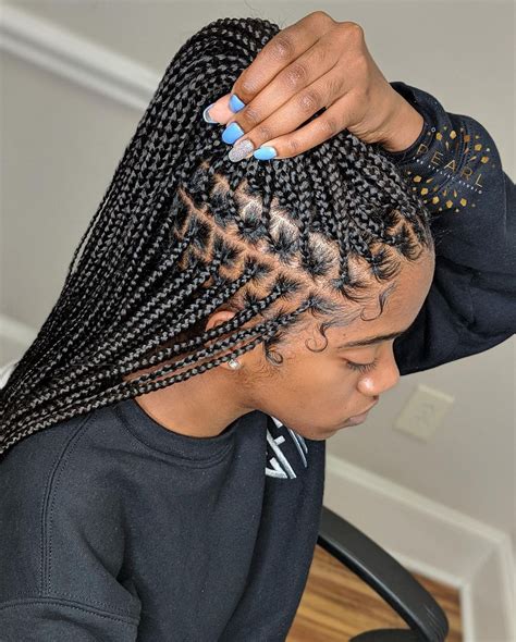 35 Latest Micro Braids Style Ideas | ThriveNaija | African hair ...