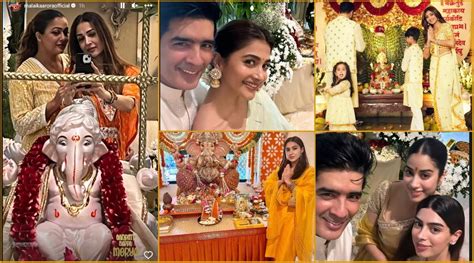 Ambanis to Khans & Ram Charan: Celebs welcome Ganpati Bappa at home ...
