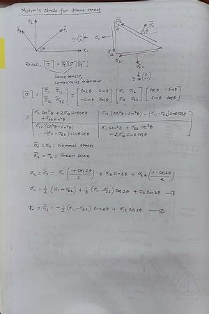 Lec7 PR - hand written notes of solid mechanics - Solid Mechanics ...