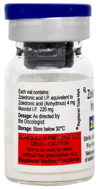 Zoldonat 4 MG Injection | Order Zoldonat 4 MG Injection Online at Truemeds
