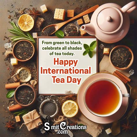 International Tea Day Wishes - Smit Creations – Your Daily Dose of Fun.
