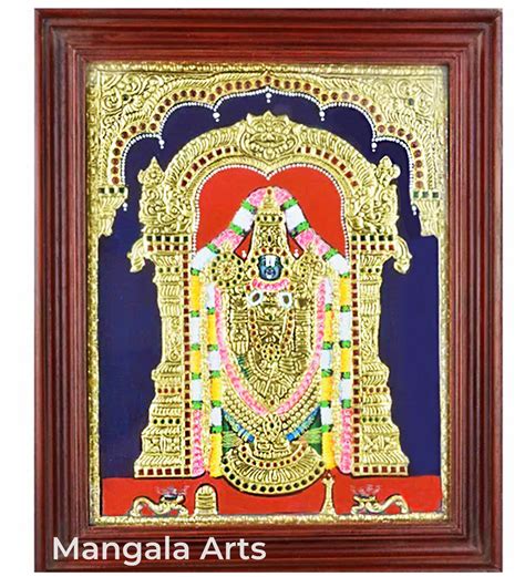 Balaji Tanjore Painting | Mangala Arts
